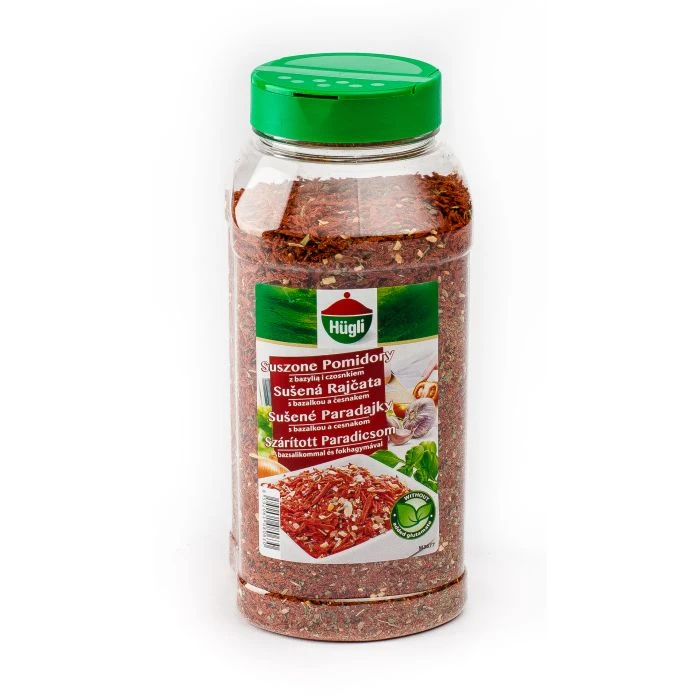 Dried tomatoes with basil and garlic 450 g main product photo