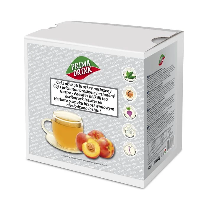 GASTRO čaj broskev neslazený main product photo