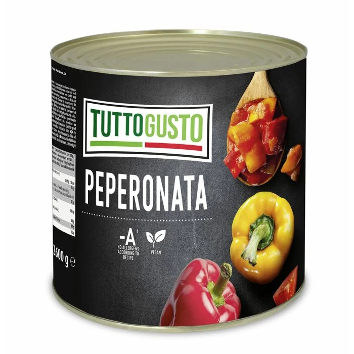 Peperonata - mixture of peppers and onions main product photo